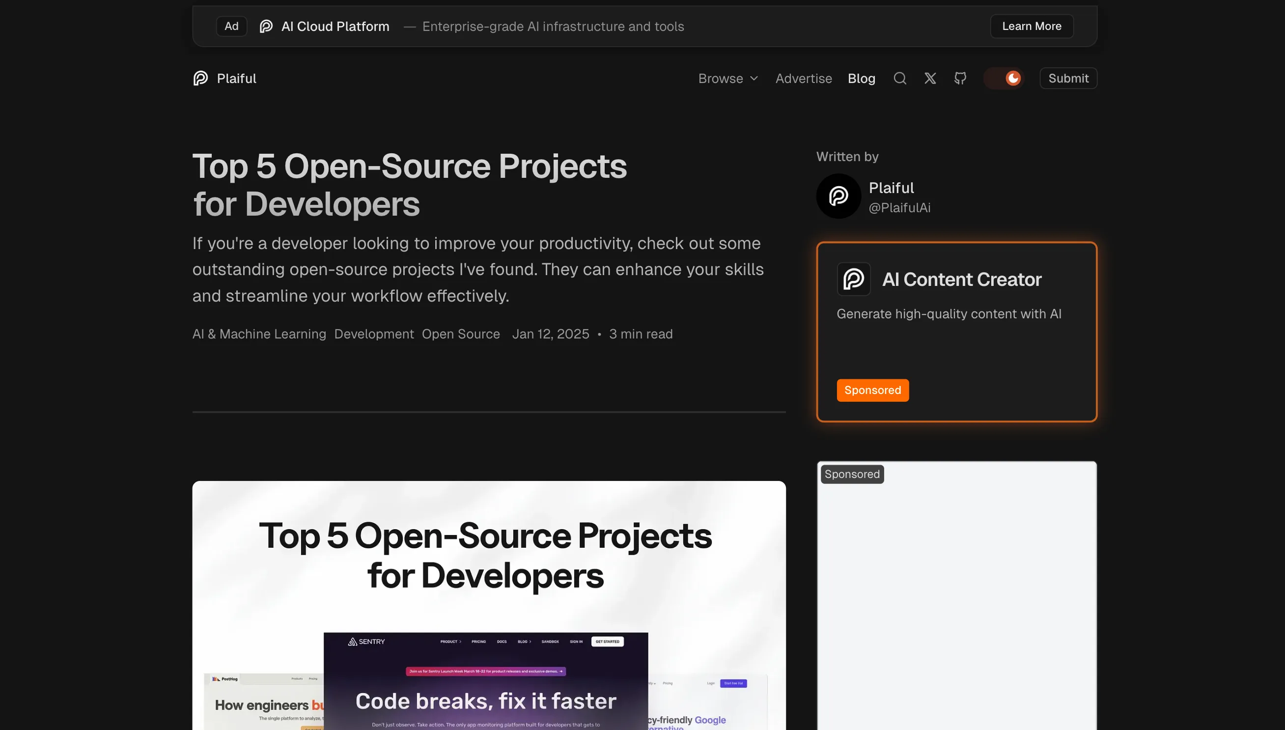Content Sites preview 2